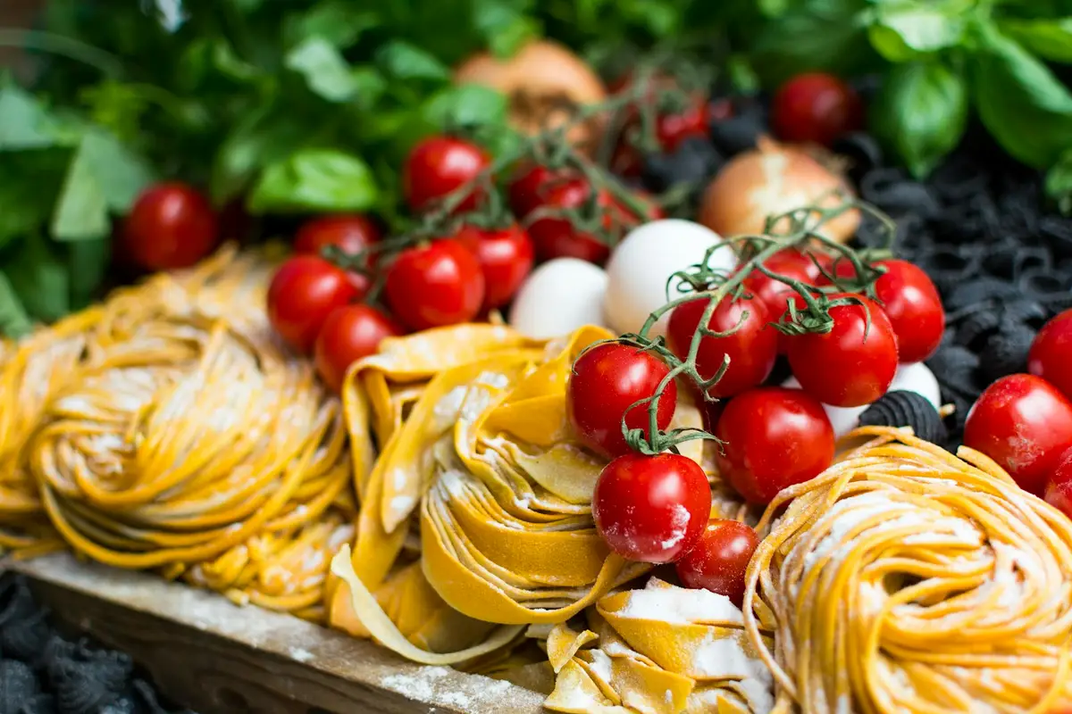Pasta fresca e pomodorini