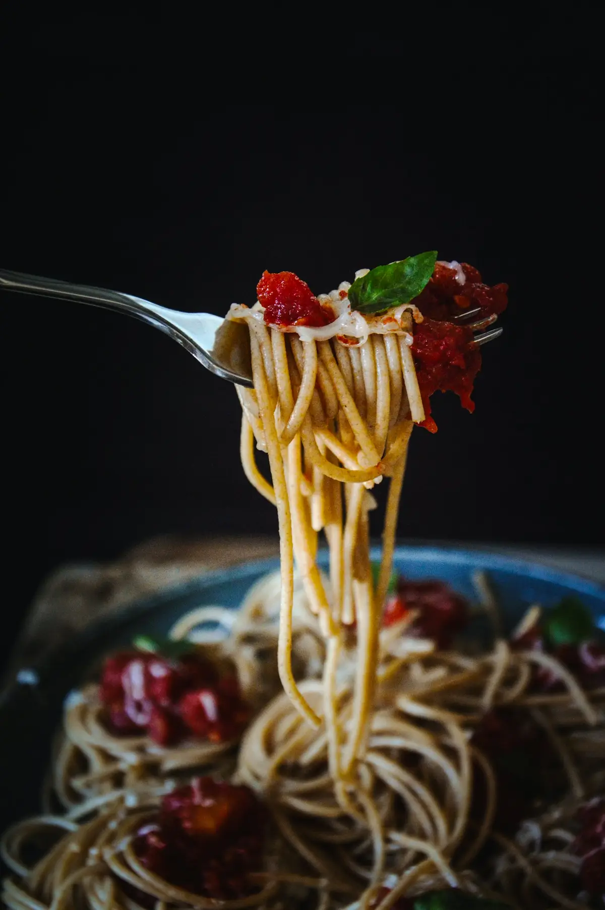 Spaghetti al pomodoro e basilico
